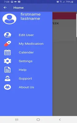 Pill Reminder android App screenshot 1